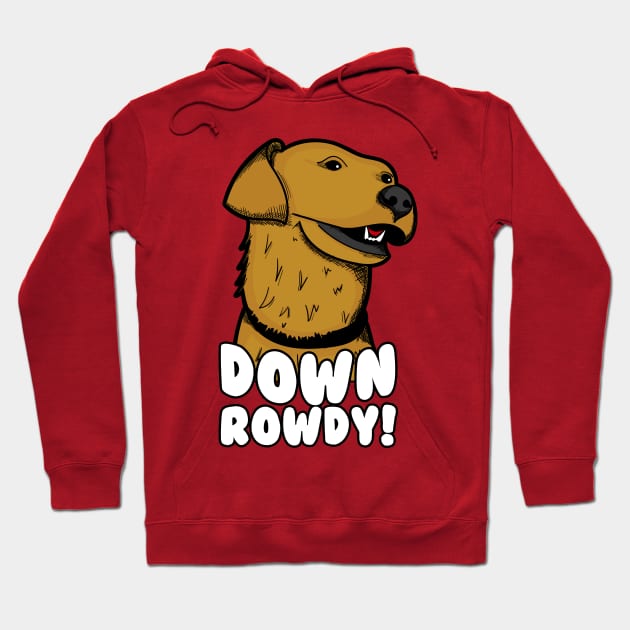 Down Rowdy v2 Hoodie by Meta Cortex